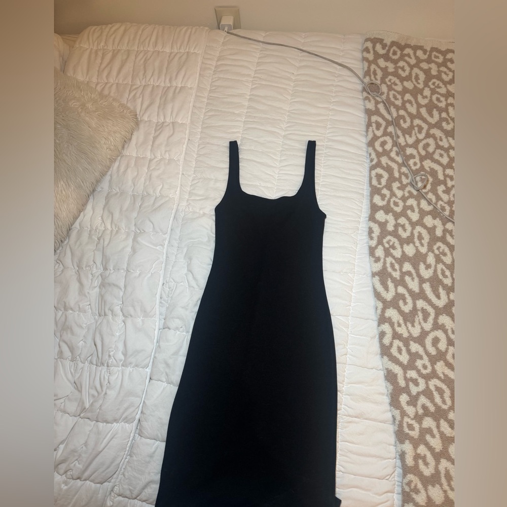 Zara Black Midi Dress